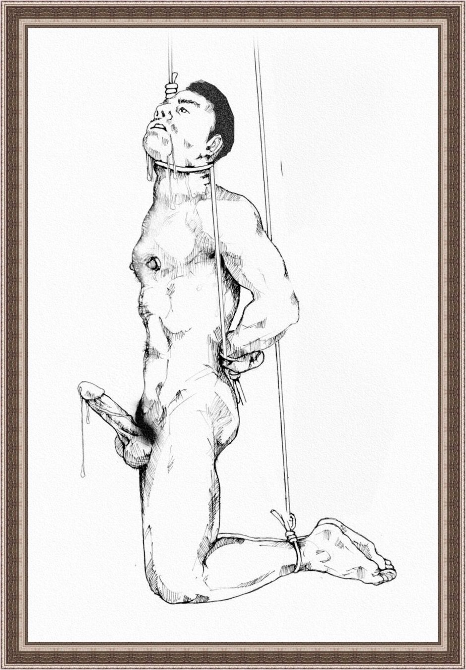 Пытки гениталий мужчин рисунок