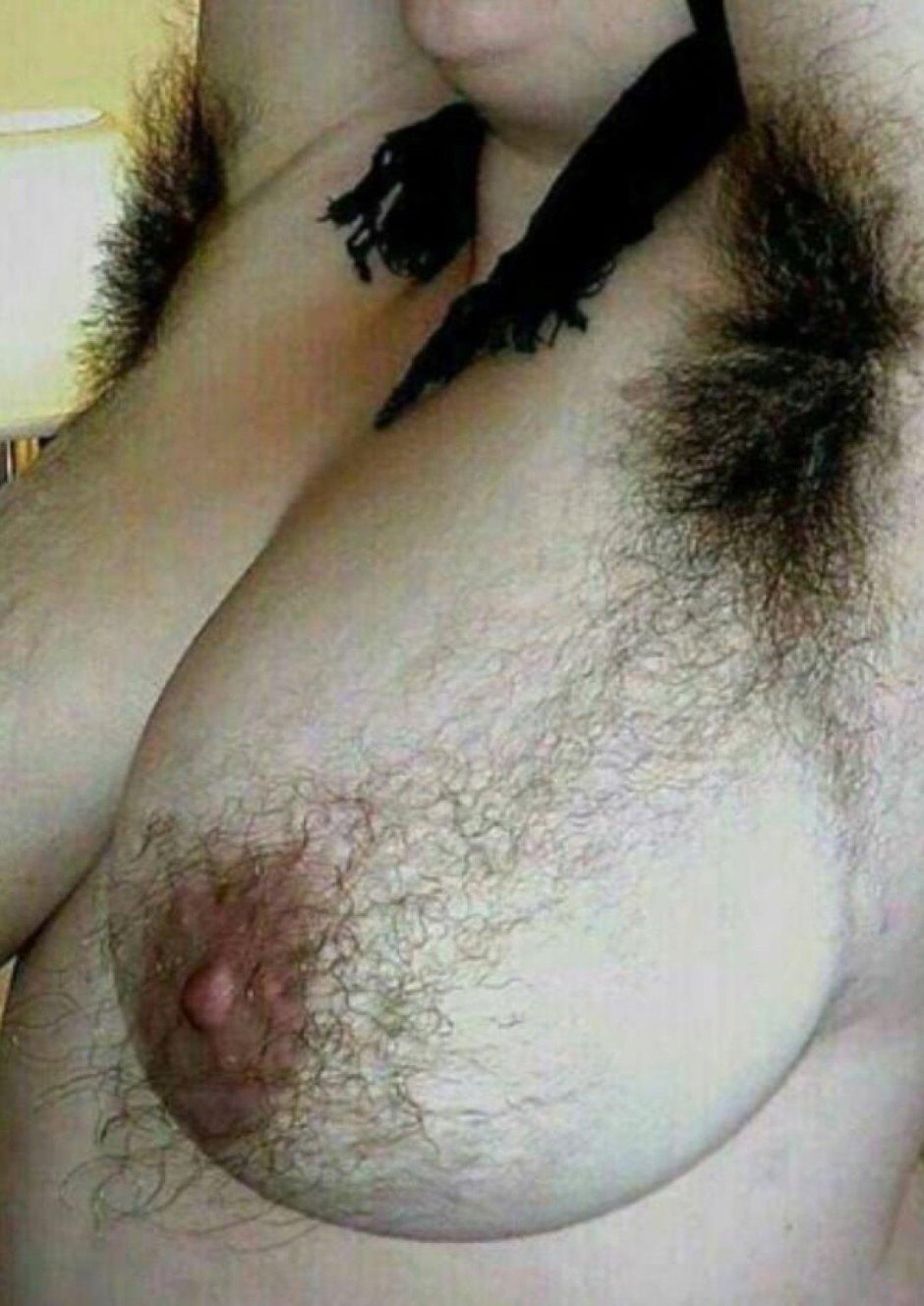 Женские волосатые сиськи