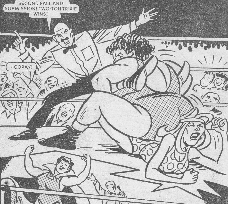 Комиксы женский реслинг