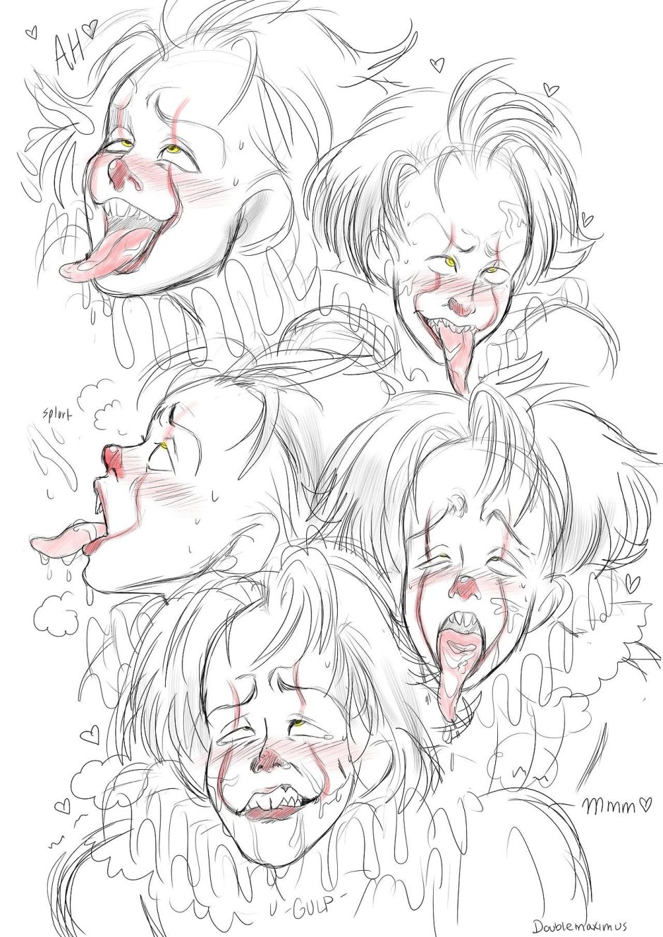 Пеннивайз и беверли любовь 18