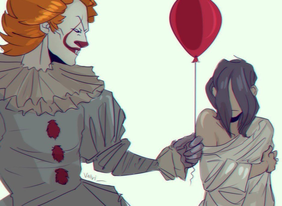 Пеннивайз и самара морган арт