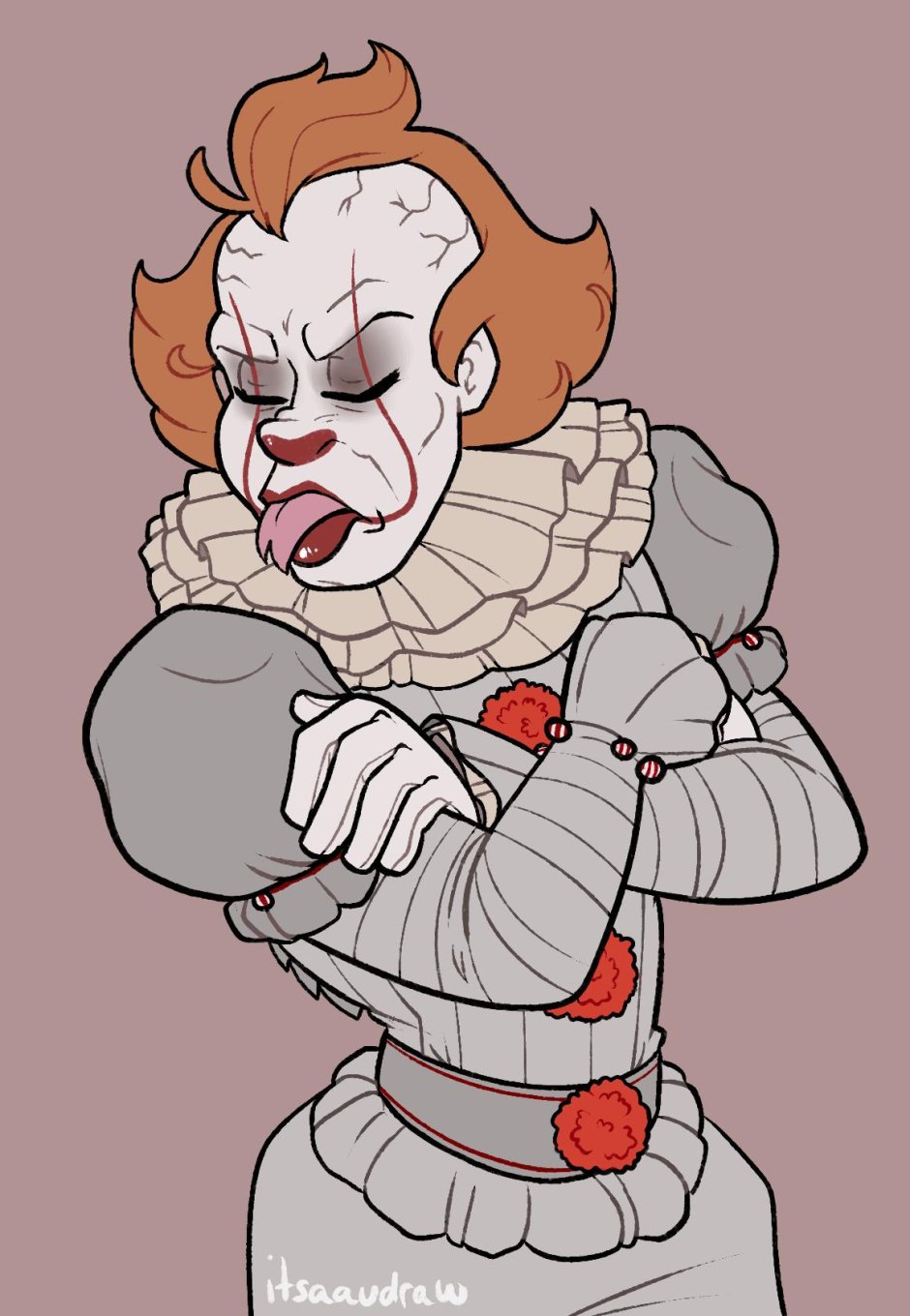 Пеннивайз 2017 и 1990 комиксы