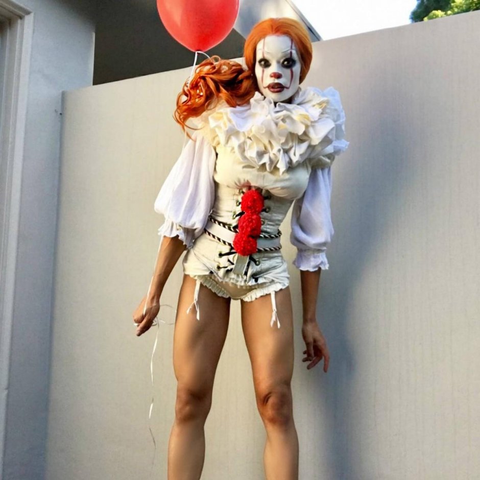 Пеннивайз костюм на хэллоуин