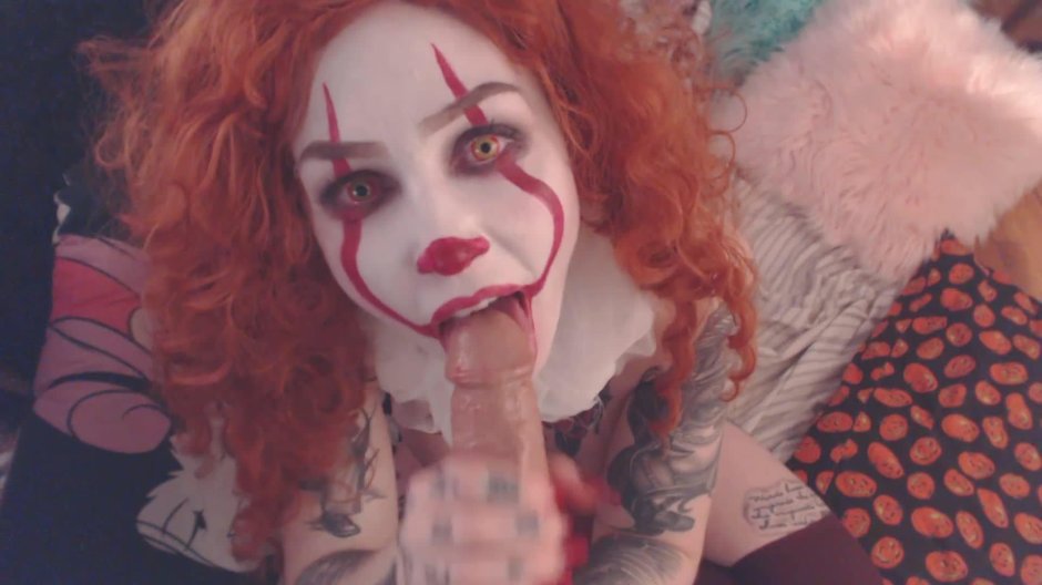 Пеннивайз гримм на хэллоуин