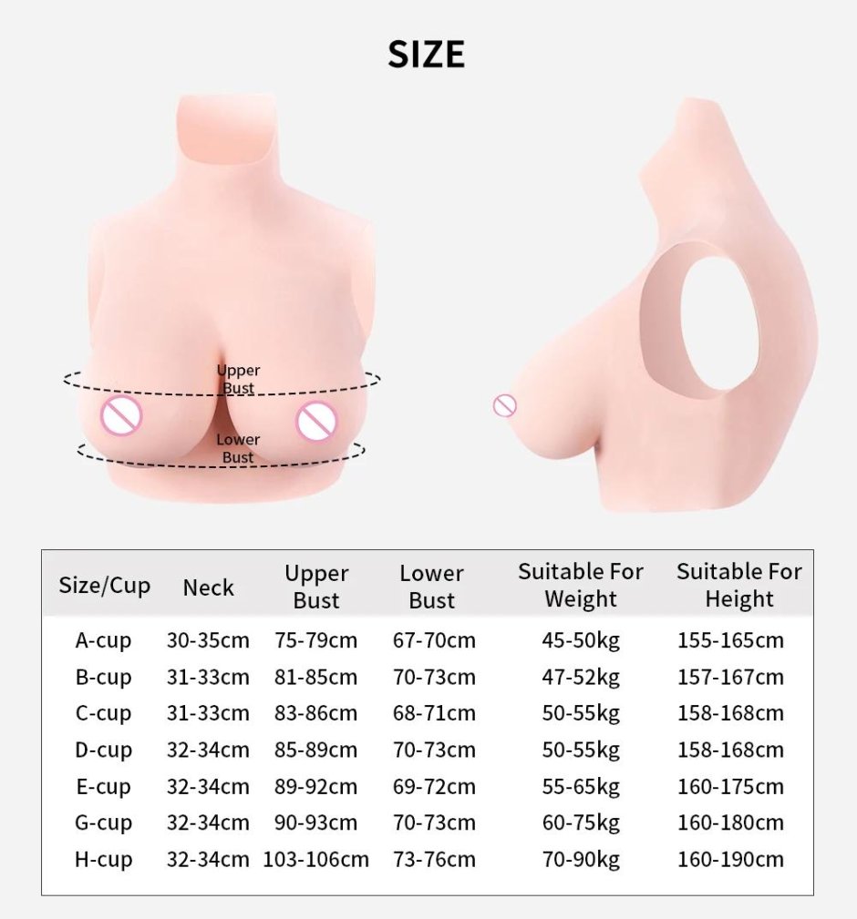 Груди силиконовые