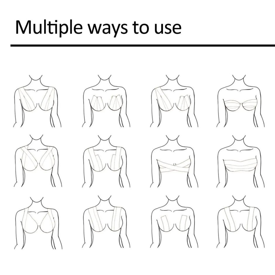 Виды форм женской груди