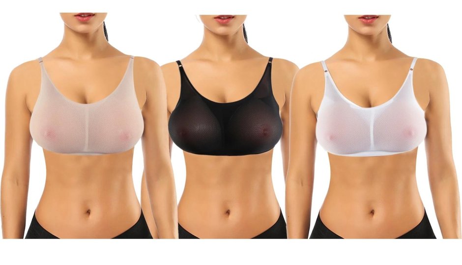 Прозрачные бюстгальтеры