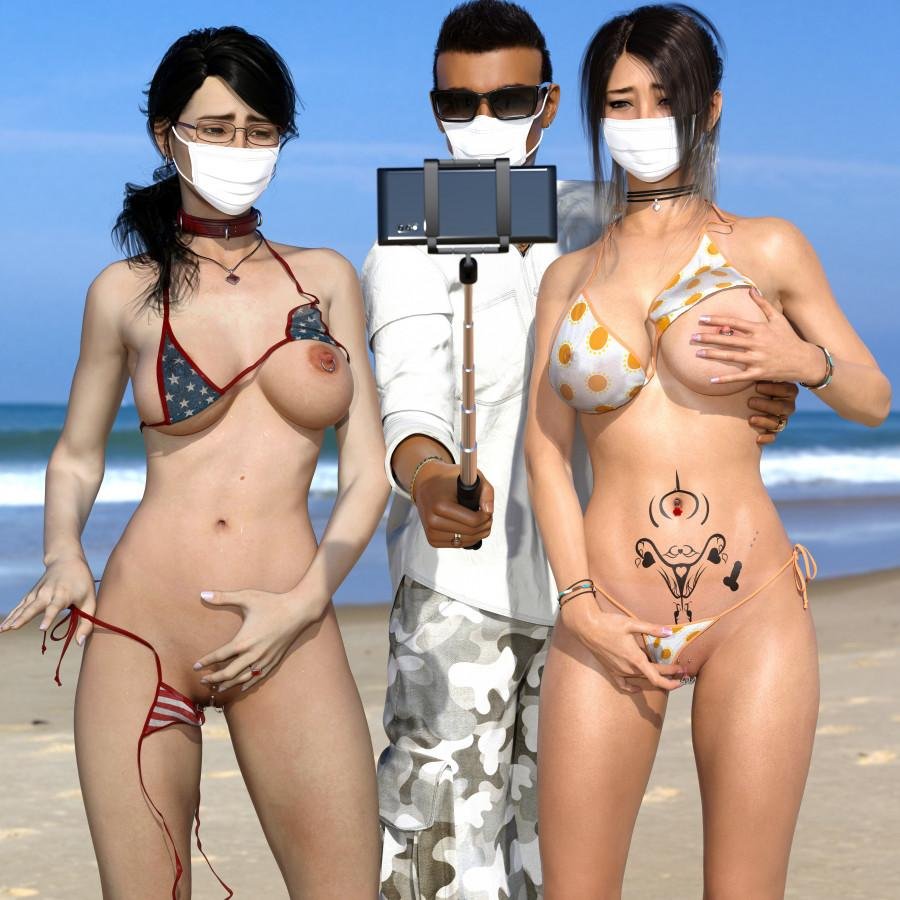 Extreme micro mini nano bikini monokini +18