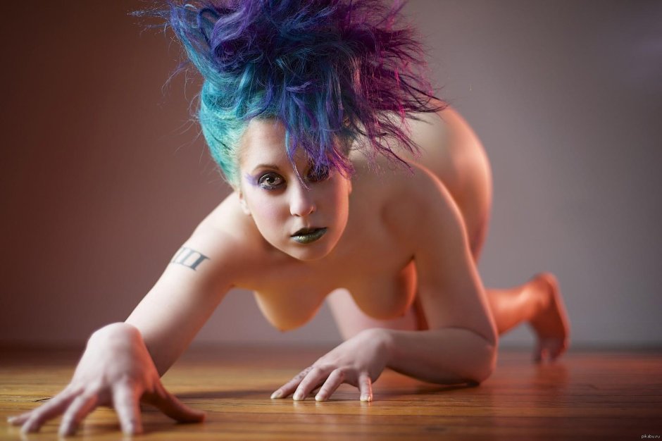 Цветные волосы