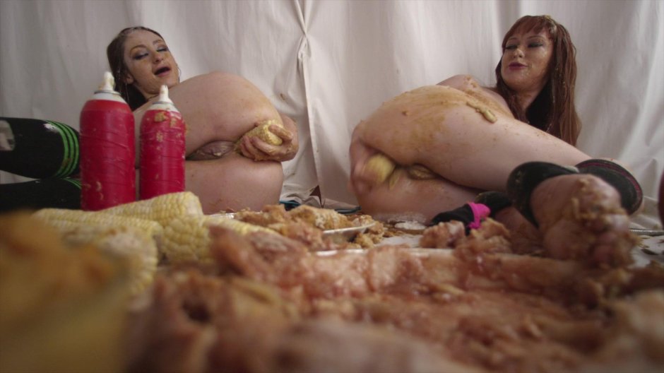 Порно с едой