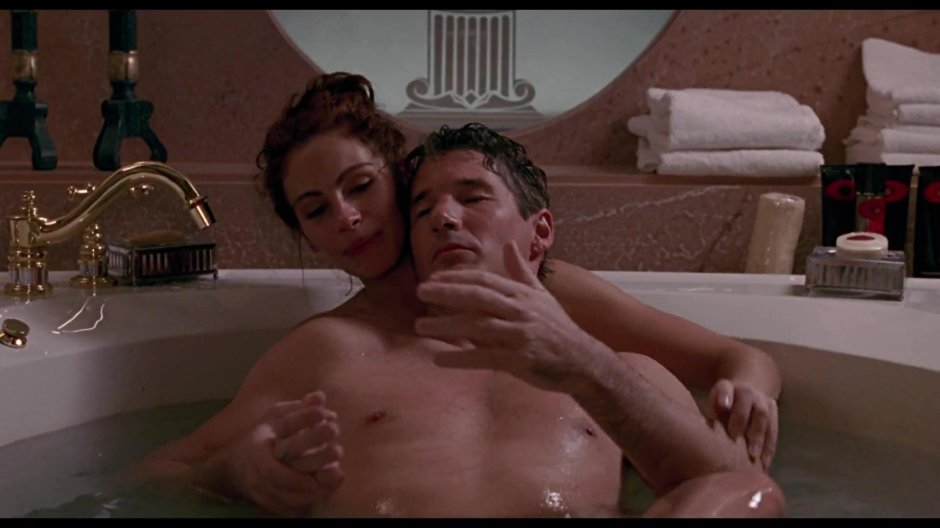 Красотка джулия робертс в ванне