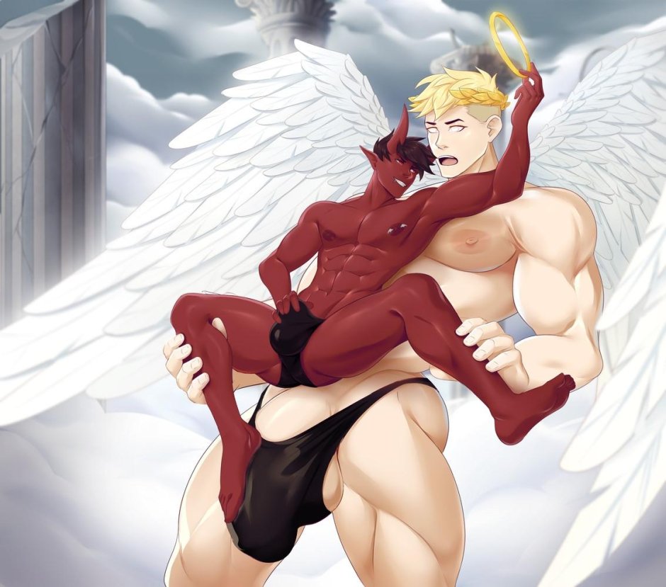 Ангел и демон яой хентай
