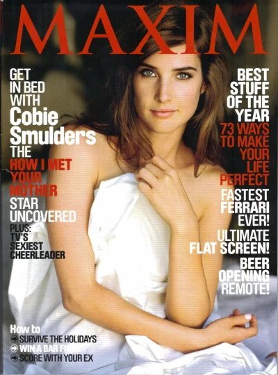 Cobie smulders maxim