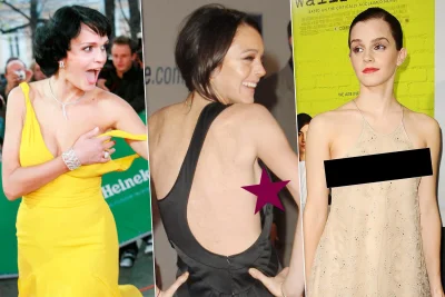 Эмма уотсон оголила грудь