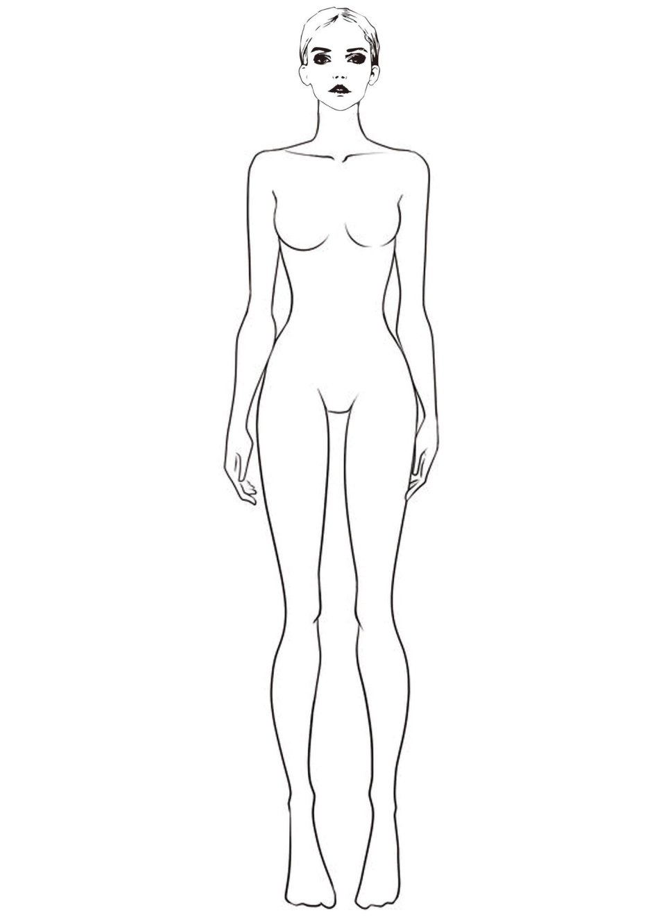 Мода эскизы