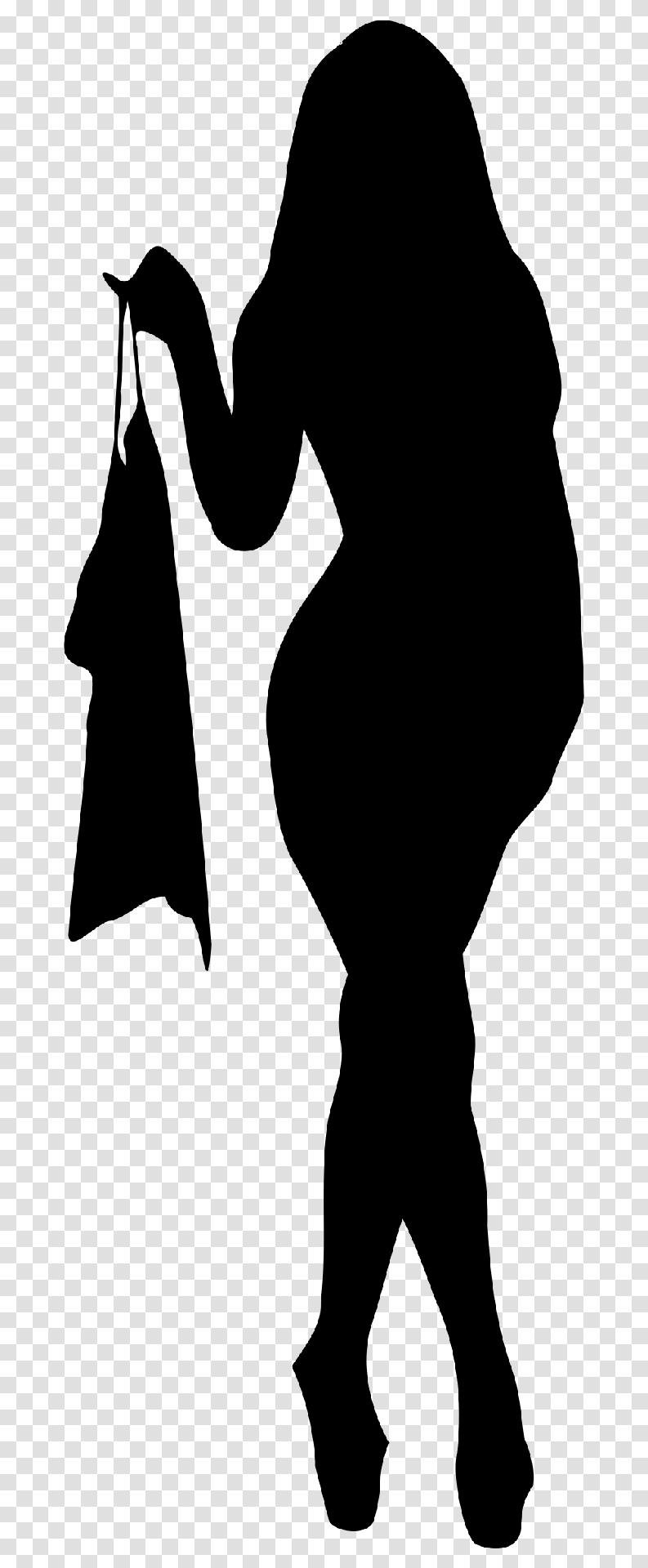 Силуэт женщины рисунок