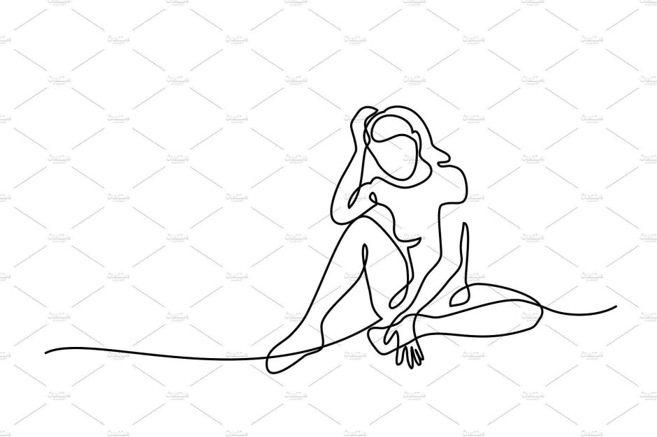 Рисунки одной линией