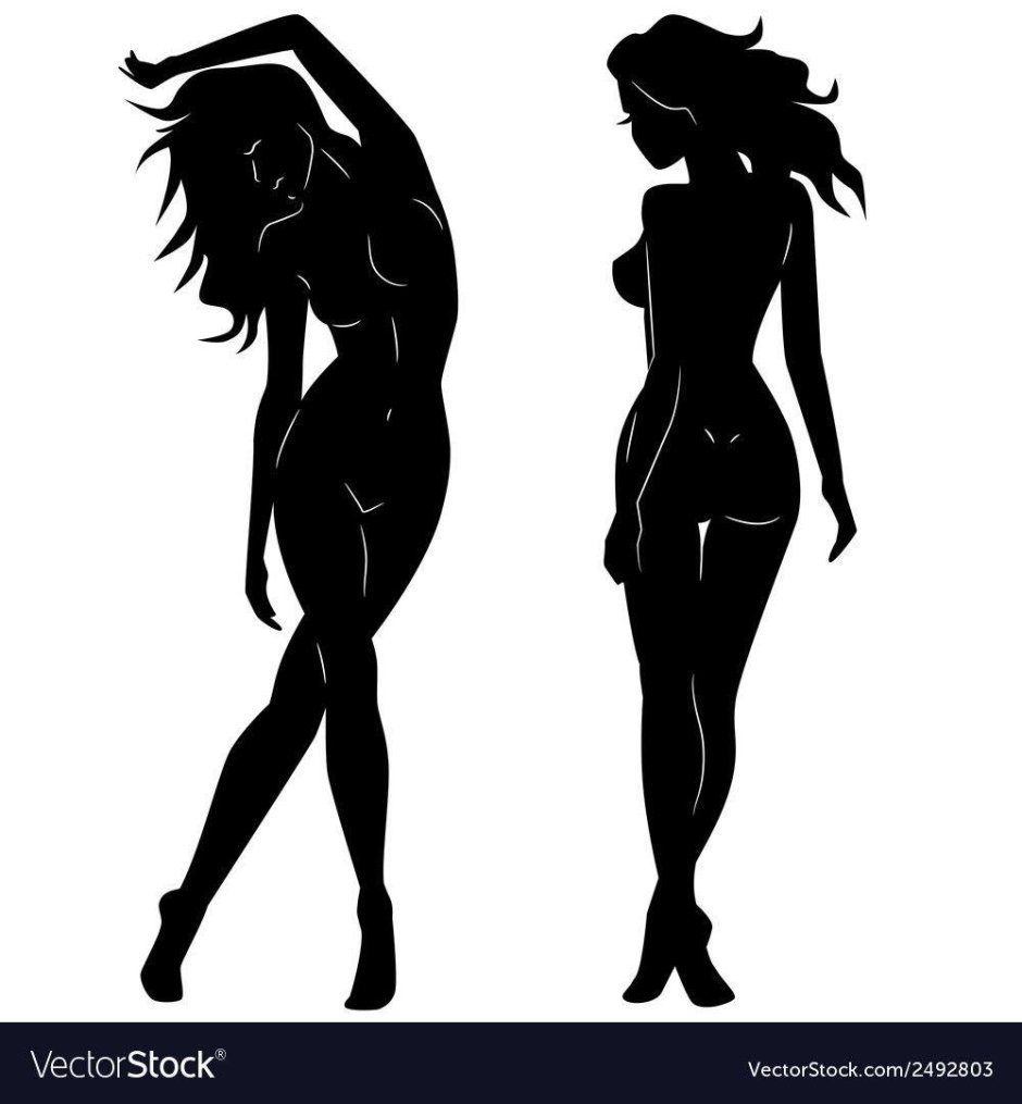 Силуэт женщины