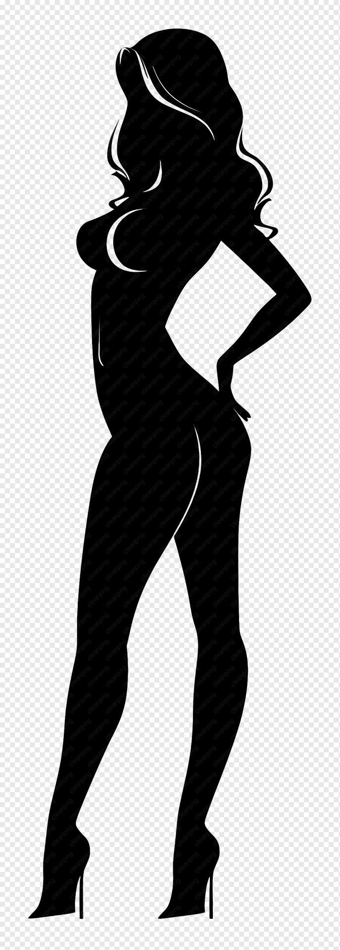Фигура девушки силуэт