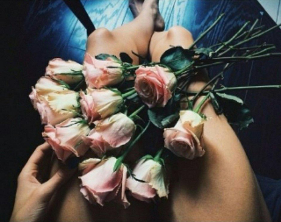 Букет в руках