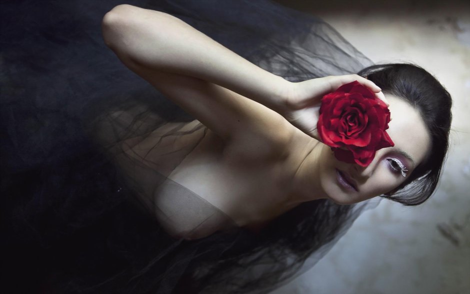 Девушка роза
