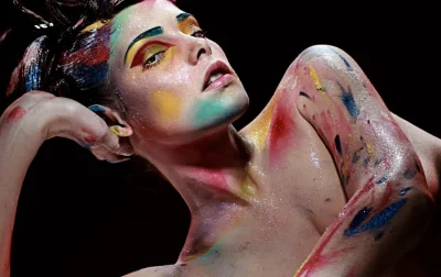 Фотосессия с красками