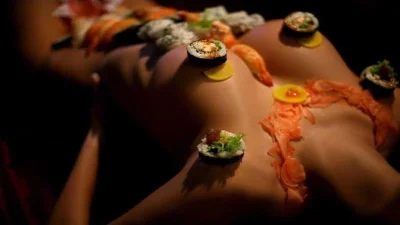 Ниотамори — японская традиция «суши на голом теле»