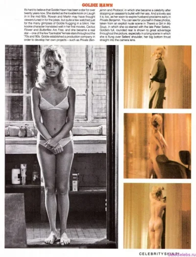 Голди хоун в молодости nude