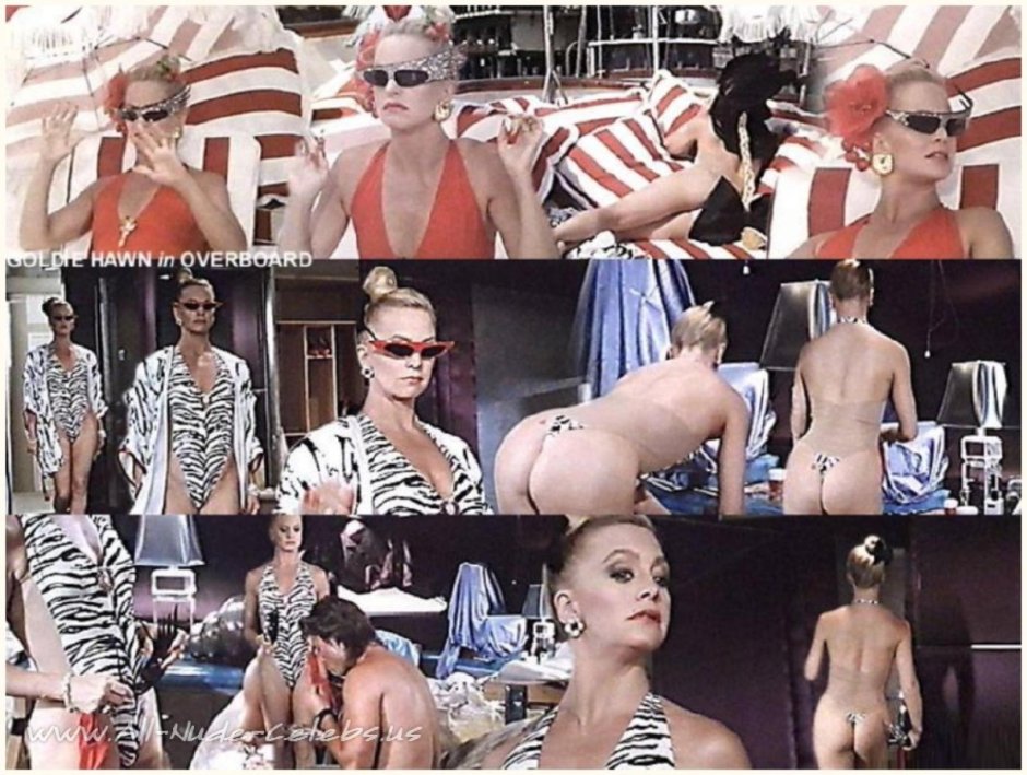 Голди хоун за бортом