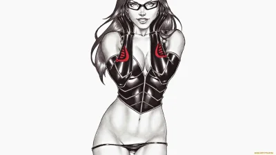 Комиксная девушка