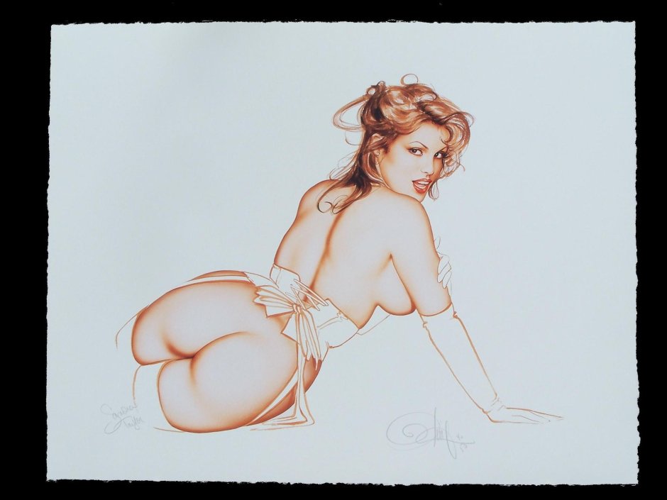 Эротические рисунки женщин