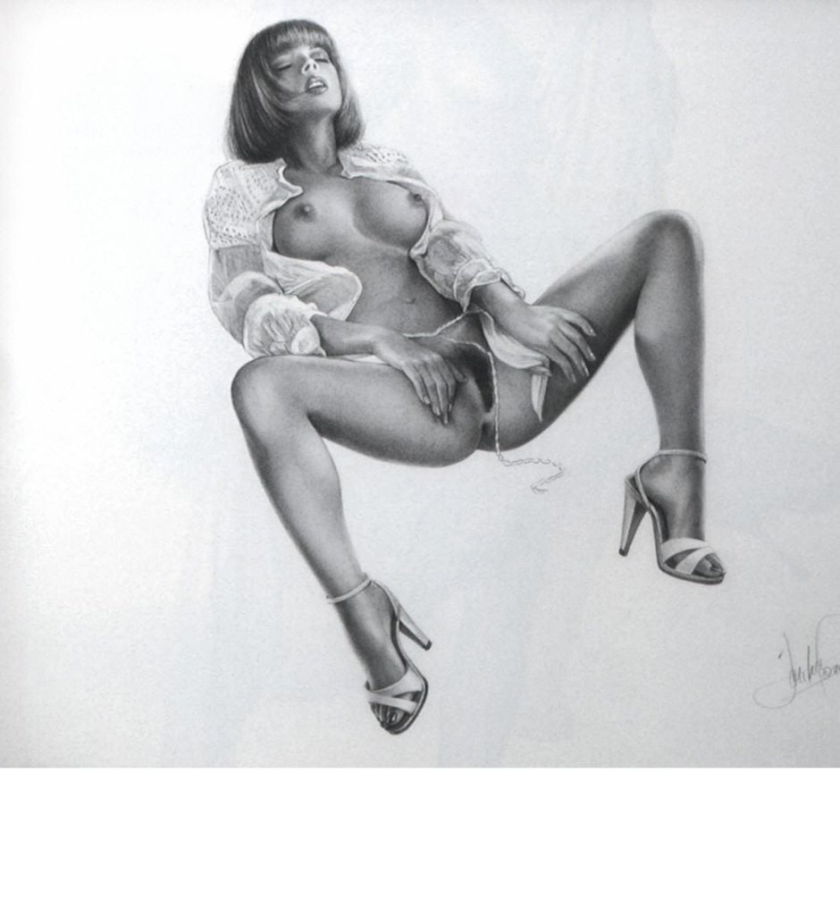 Эротические рисунки карандашом