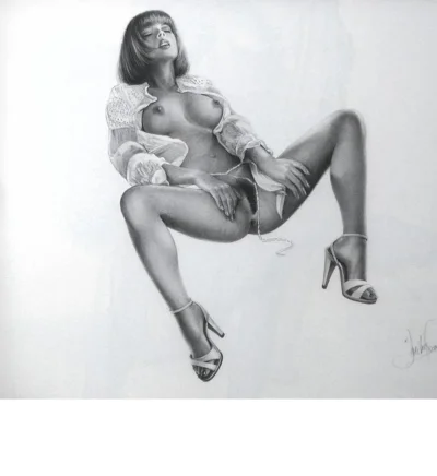 Эротические рисунки карандашом