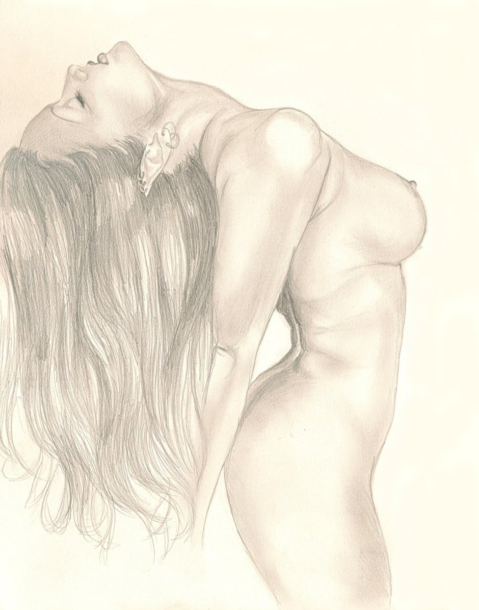 Эротические картины карандашом