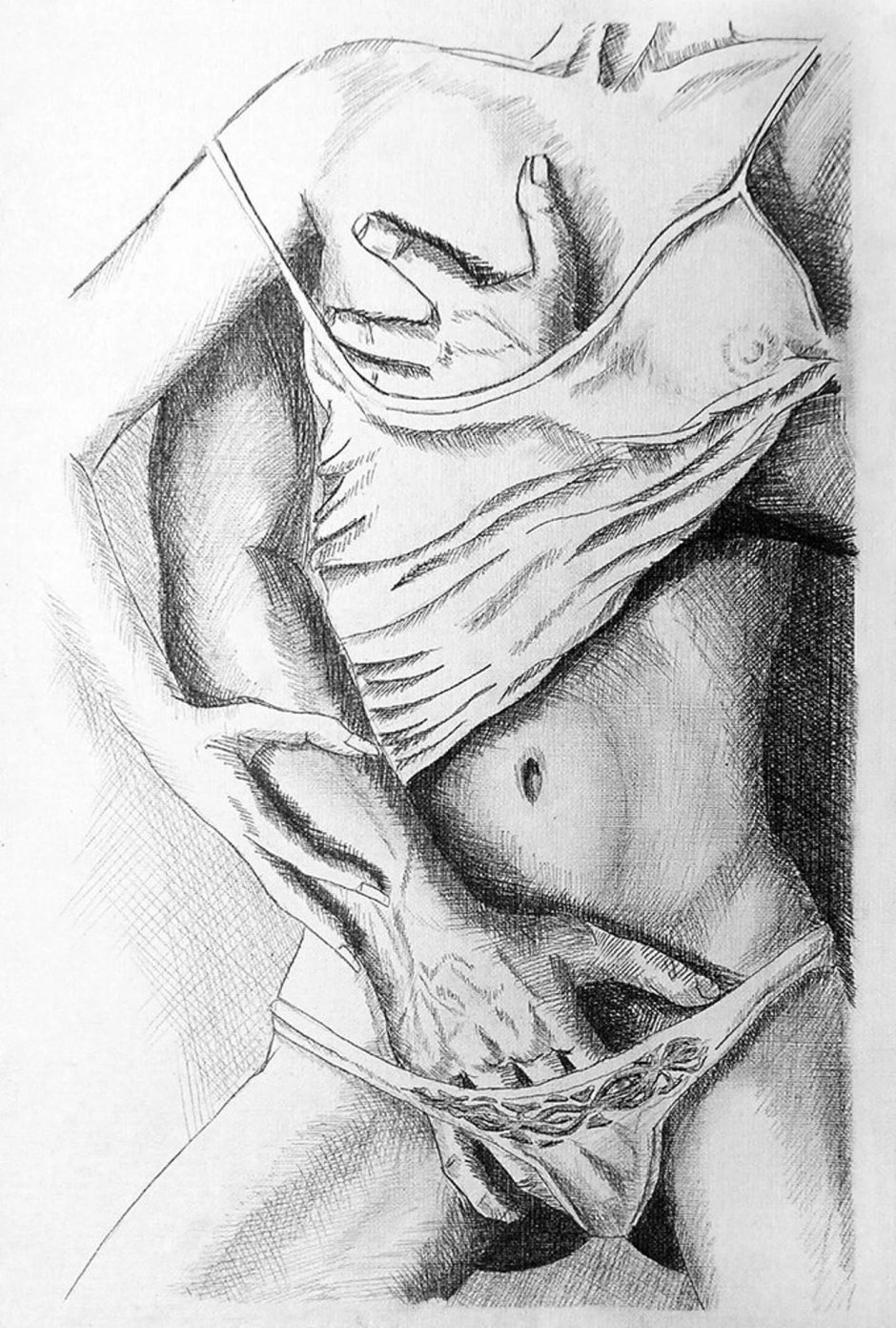 Эротические рисунки карандашом