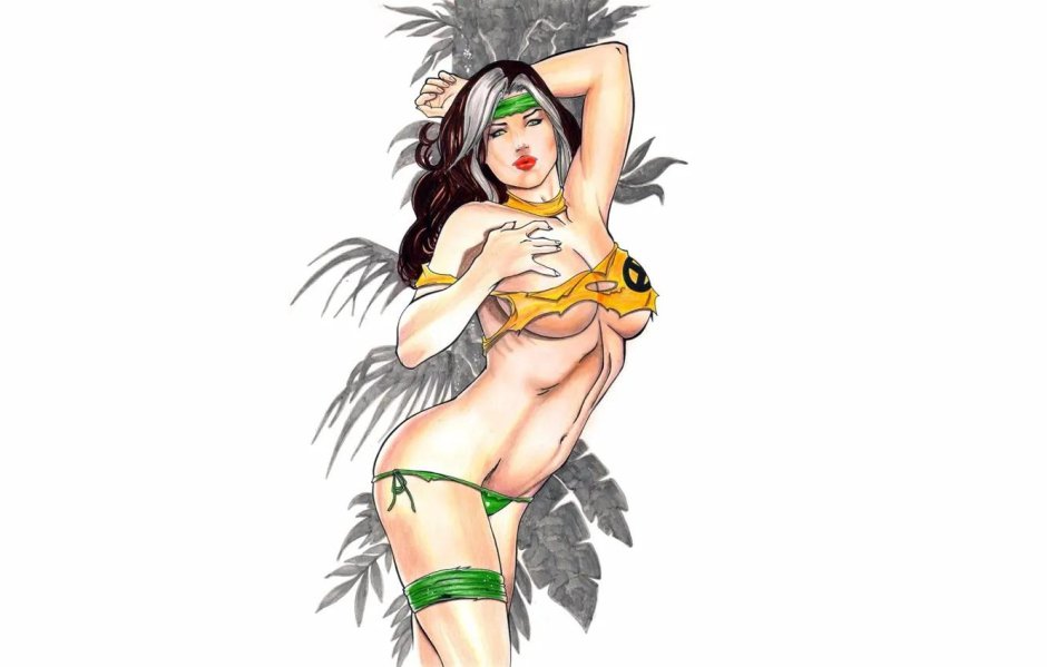 Эротические рисованные обои