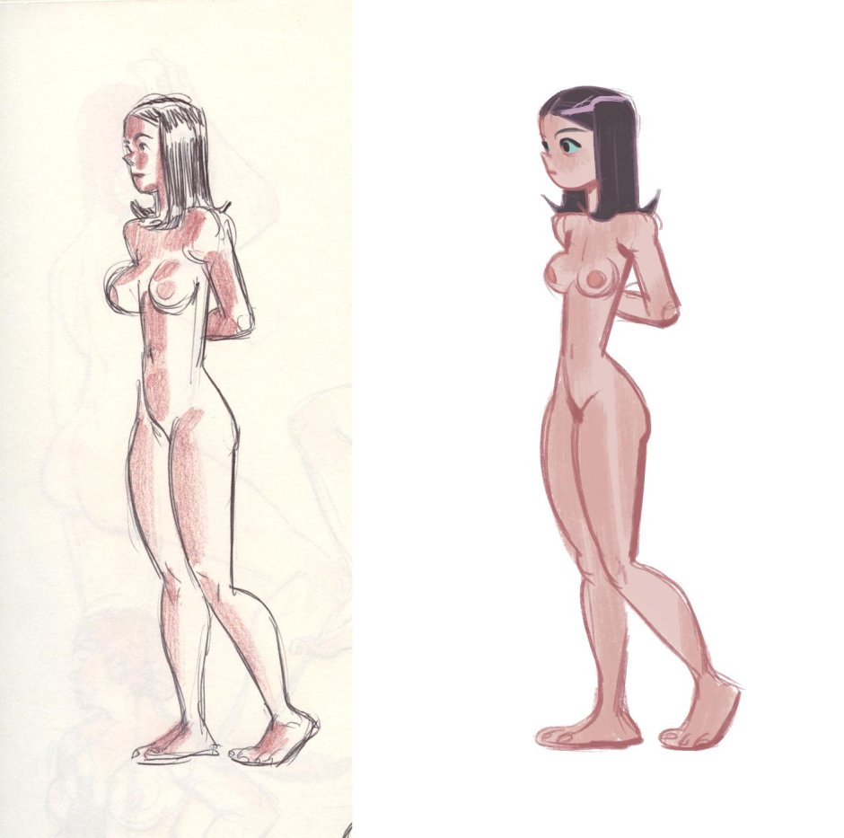 Эскиз персонажа