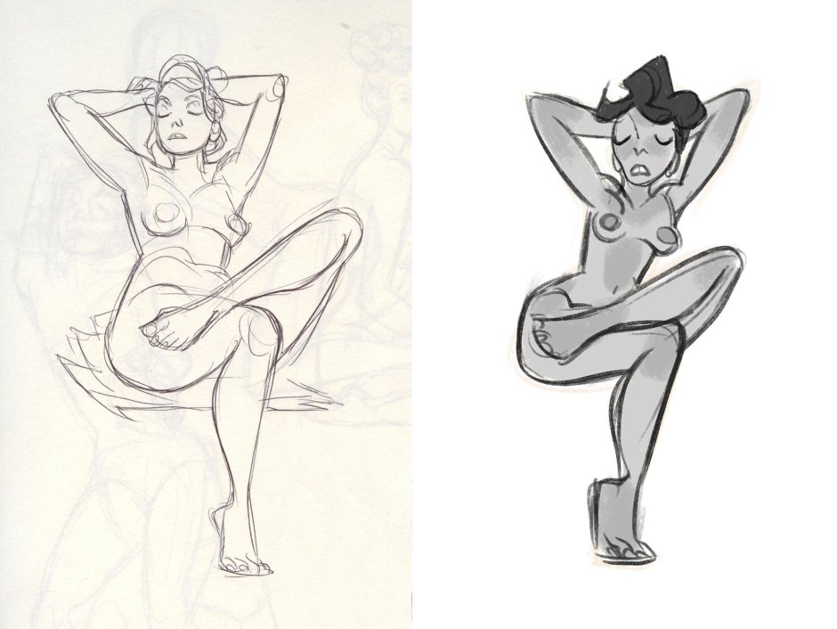 Рисунки наброски