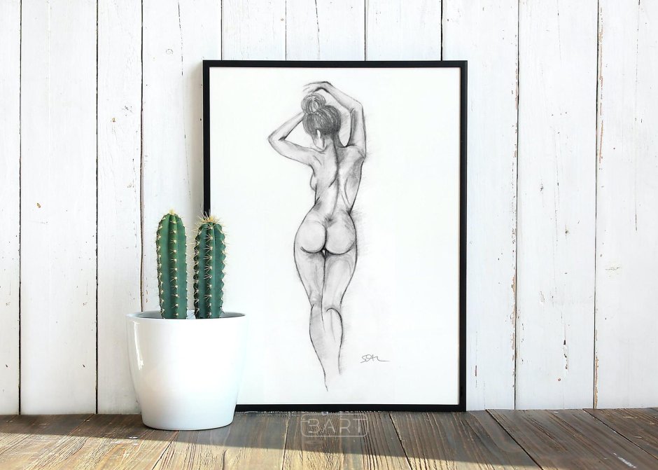 Набросок женщины