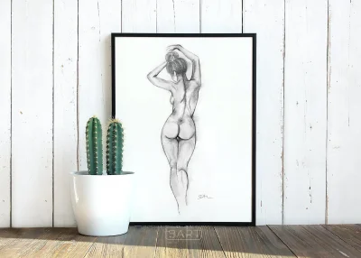 Набросок женщины