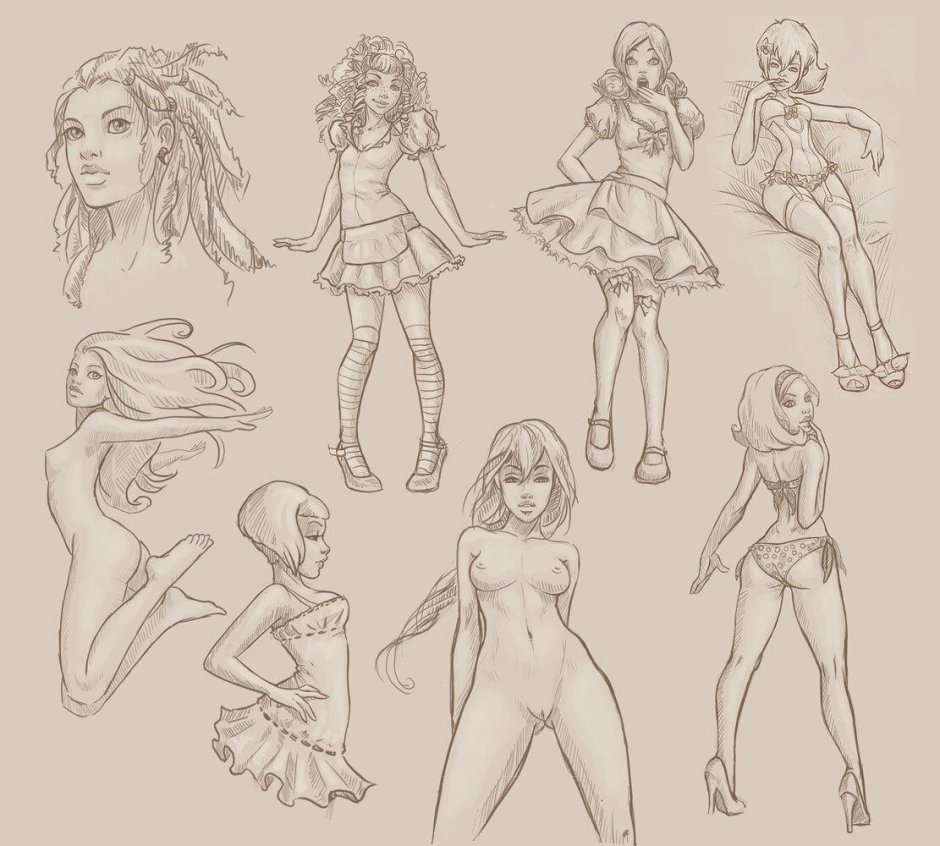 Эскиз персонажа