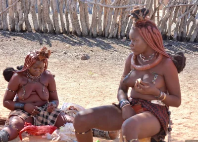 Намибия племя химба голые