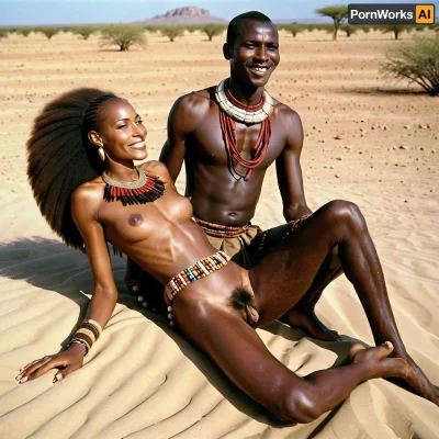 Женщины из суданского племени нуба