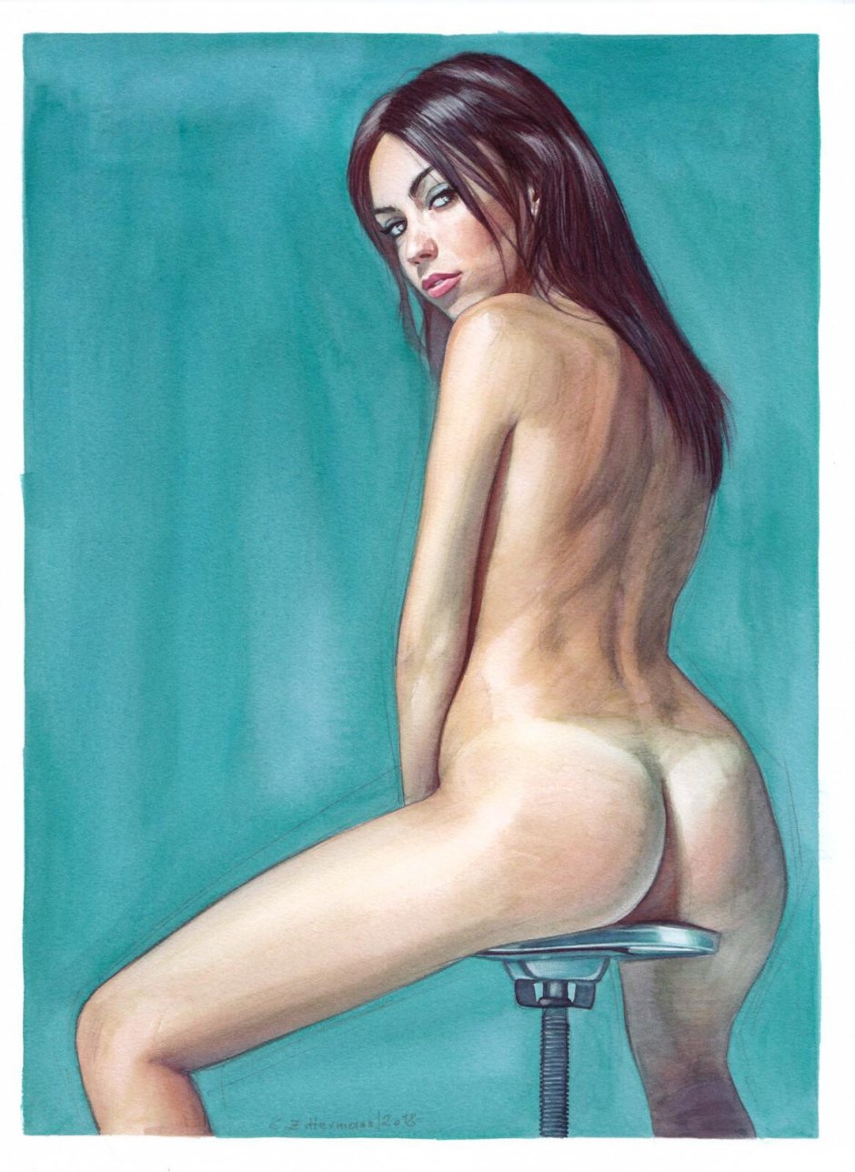 Рисунки голые женщины