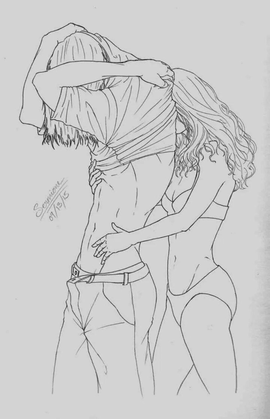 Рисунки парочек