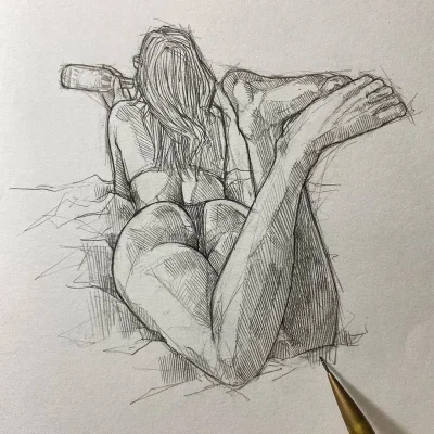 Непристойные рисунки карандашом