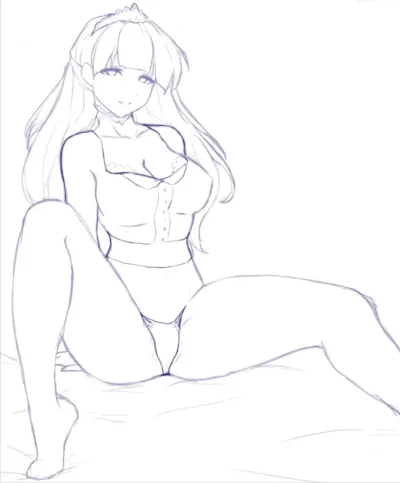 Рисование аниме хентай