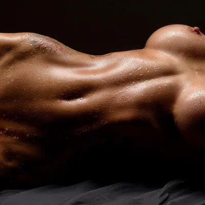 Красивое голое тело женщины