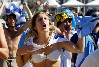Болельщицы сборной аргентины