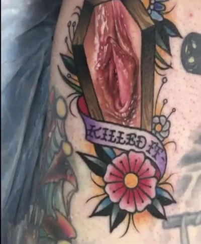 Женские татуировки на вагине